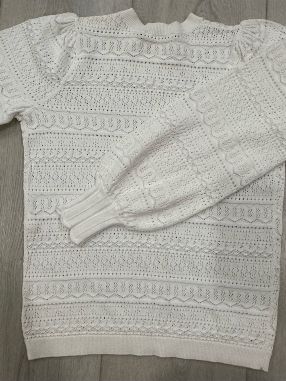 Sezane Soline Jumper - Ecru - Picture 3 of 3